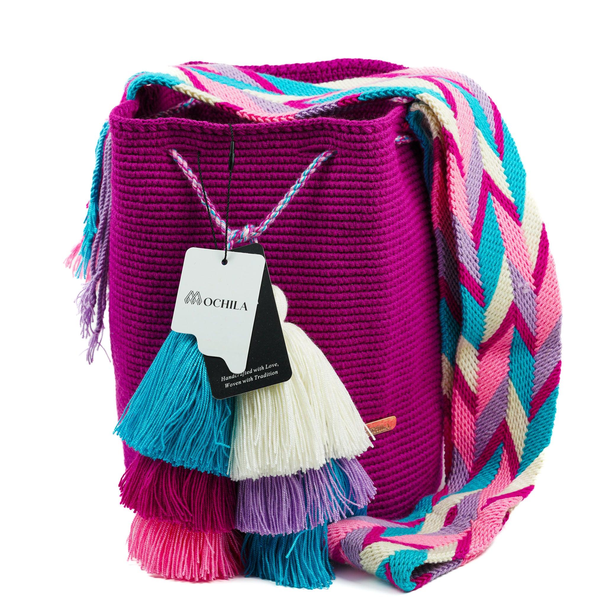Large Crossbody Bag Bright purple - Mochila