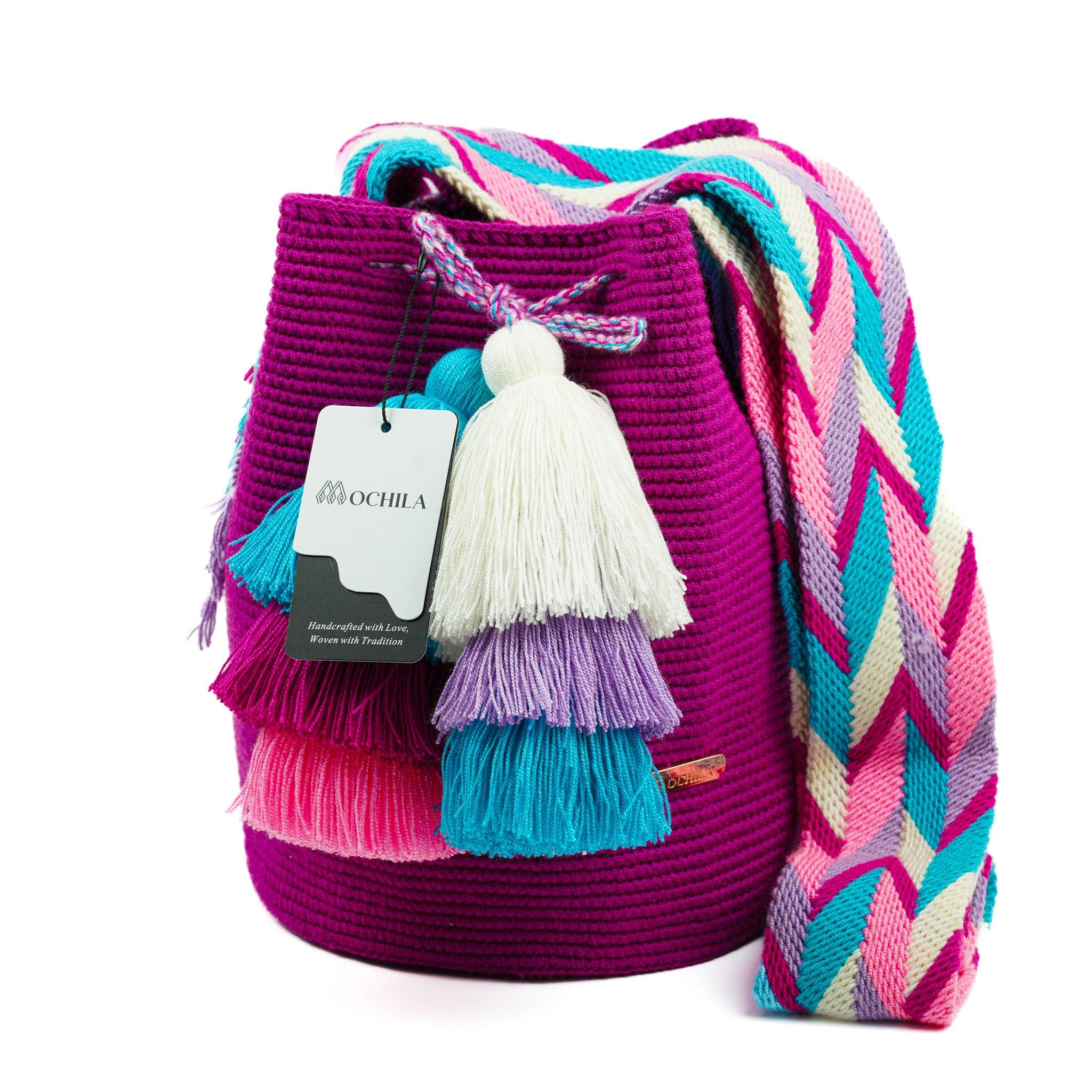 Large Crossbody Bag Bright purple - Mochila