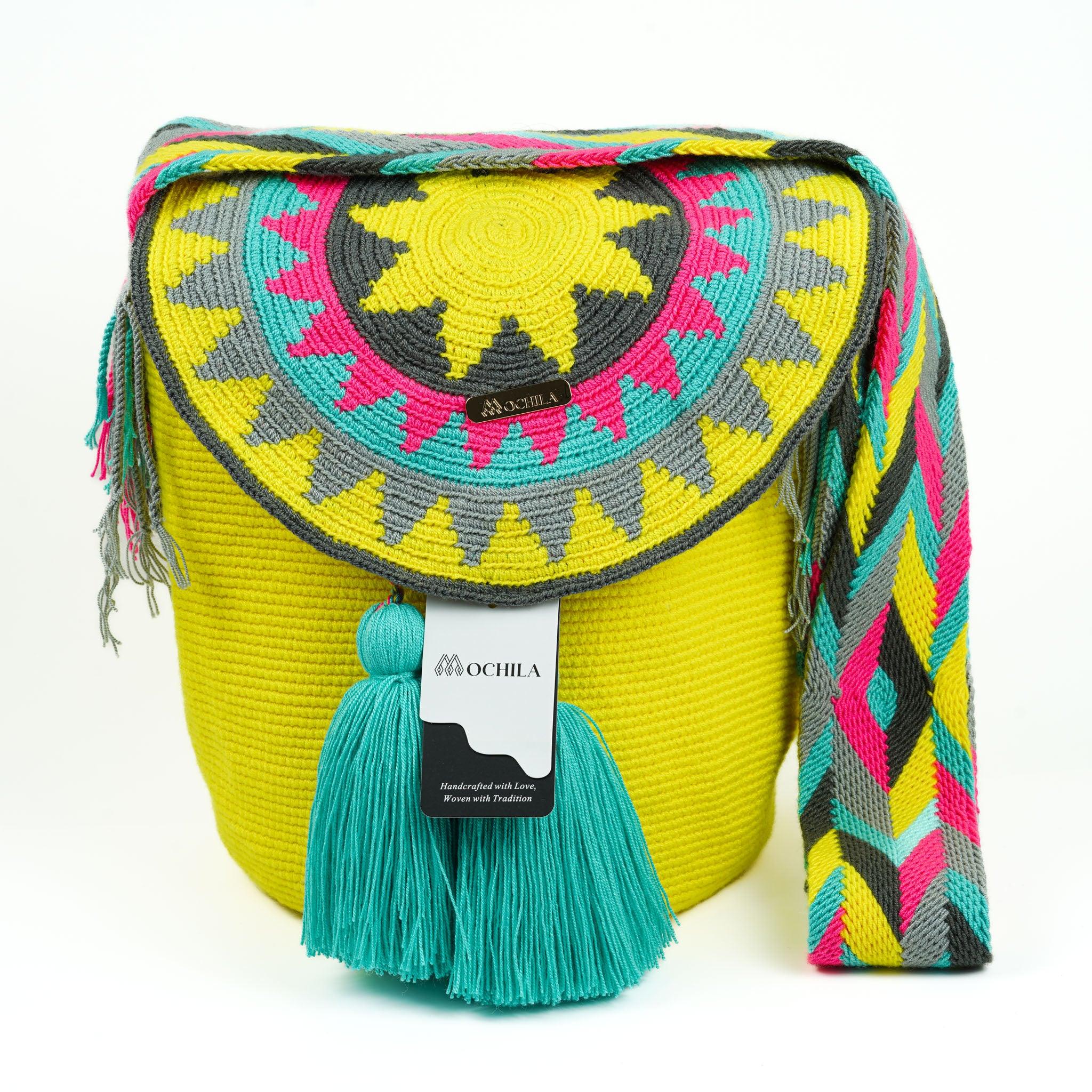 Large Crossbody Bag Lemon Pop - Mochila