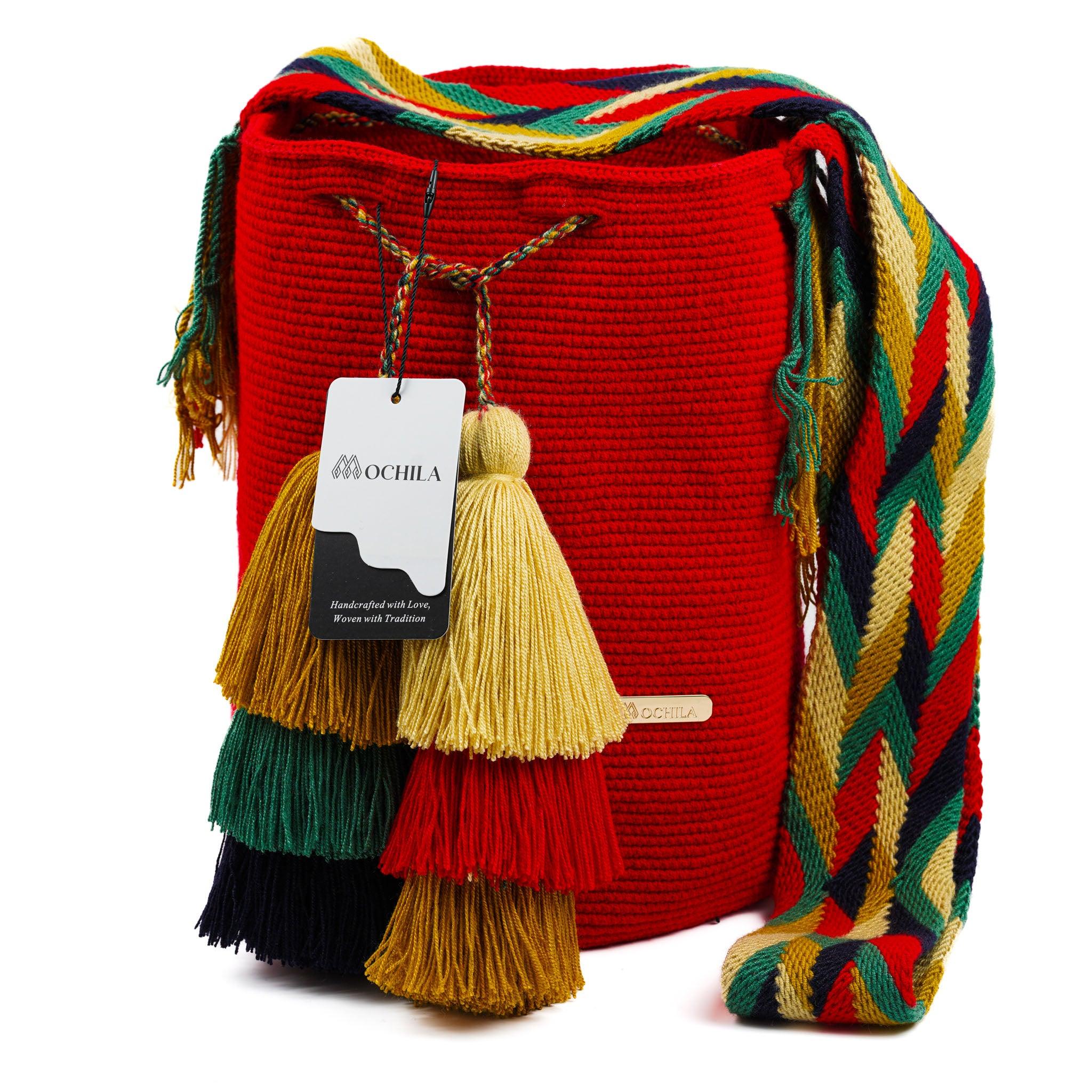 Large Crossbody Bag Vibes Red - Mochila