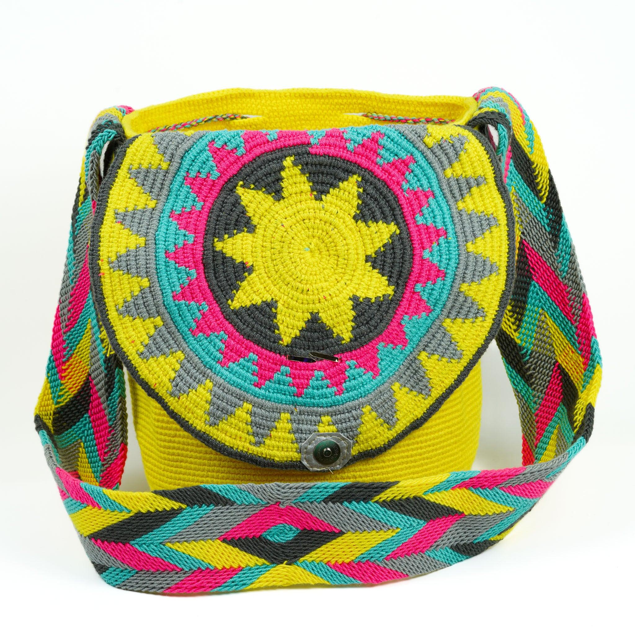 Large Crossbody Bag Lemon Pop - Mochila