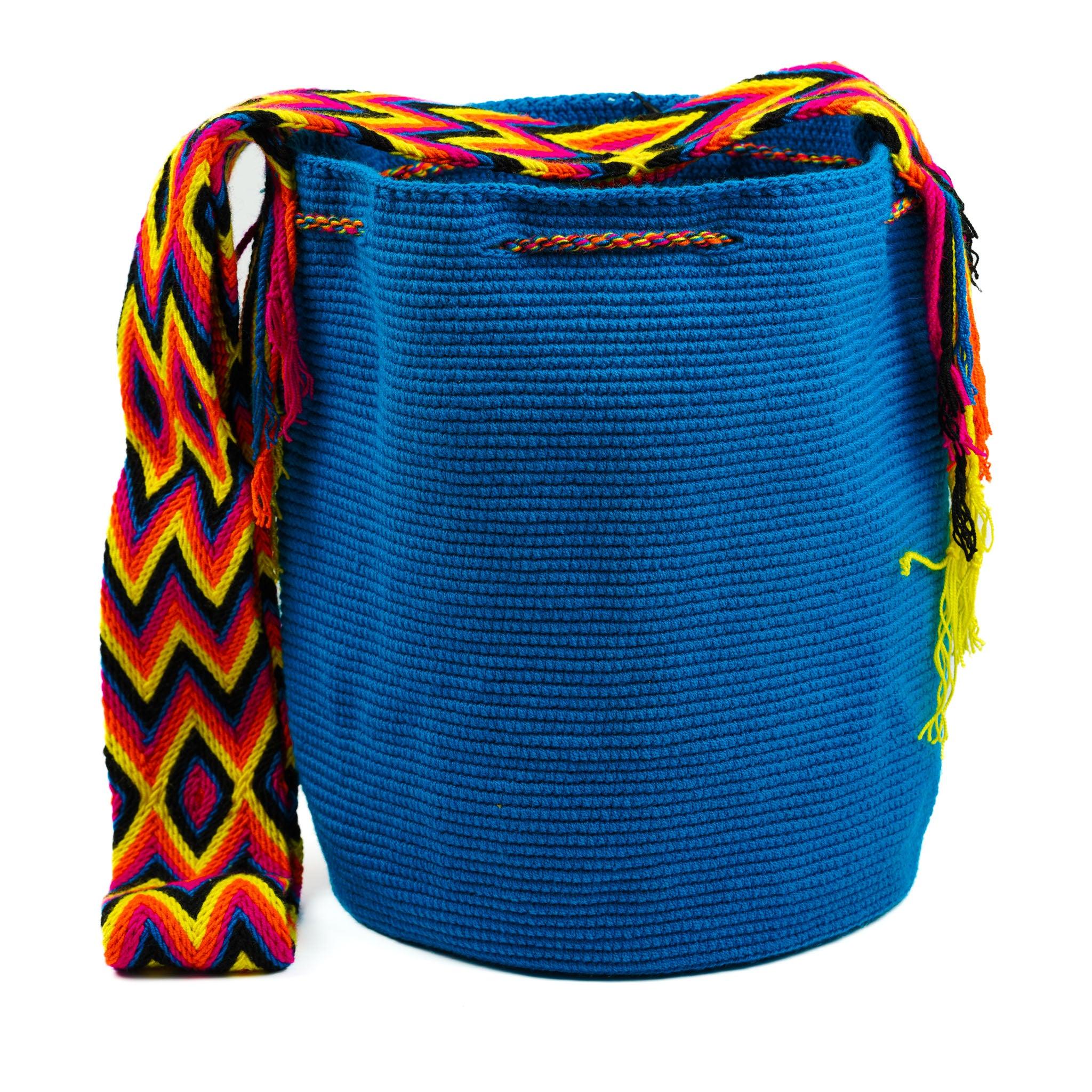 Large Crossbody Bag Sea Blue - Mochila