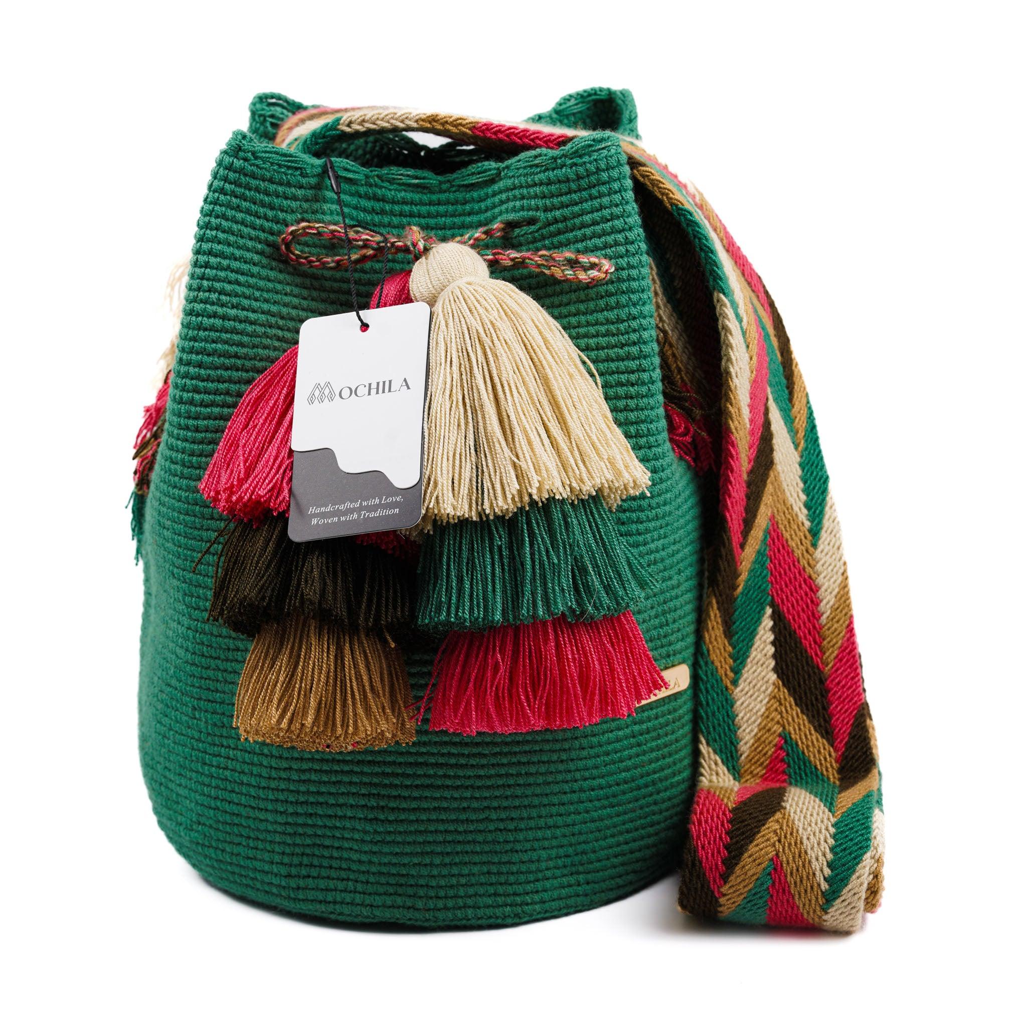 Large Crossbody Bag Fresh Green - Mochila