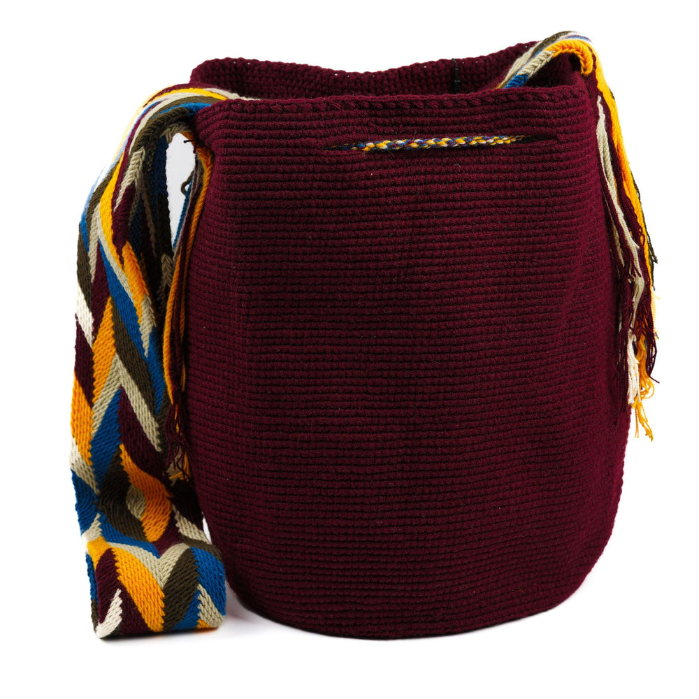 Large Crossbody Bag Deep Red - Mochila