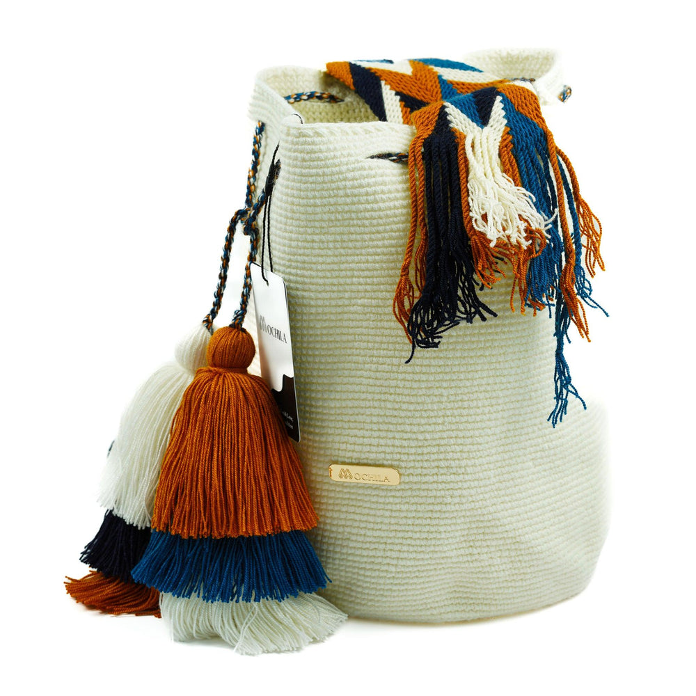 Large Crossbody Bag White - Mochila