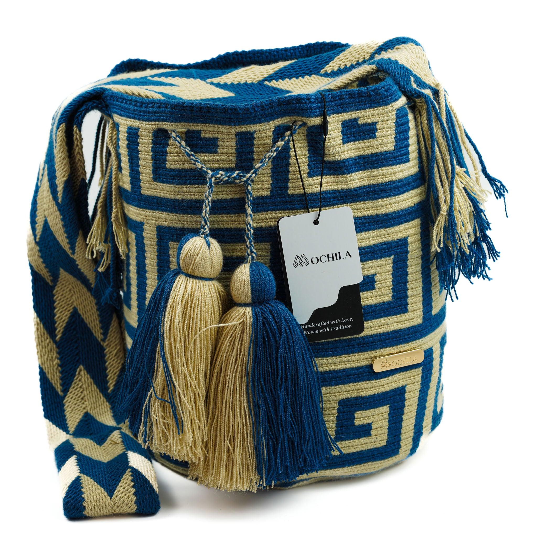 Large Crossbody Bag Blue Snail - Mochila