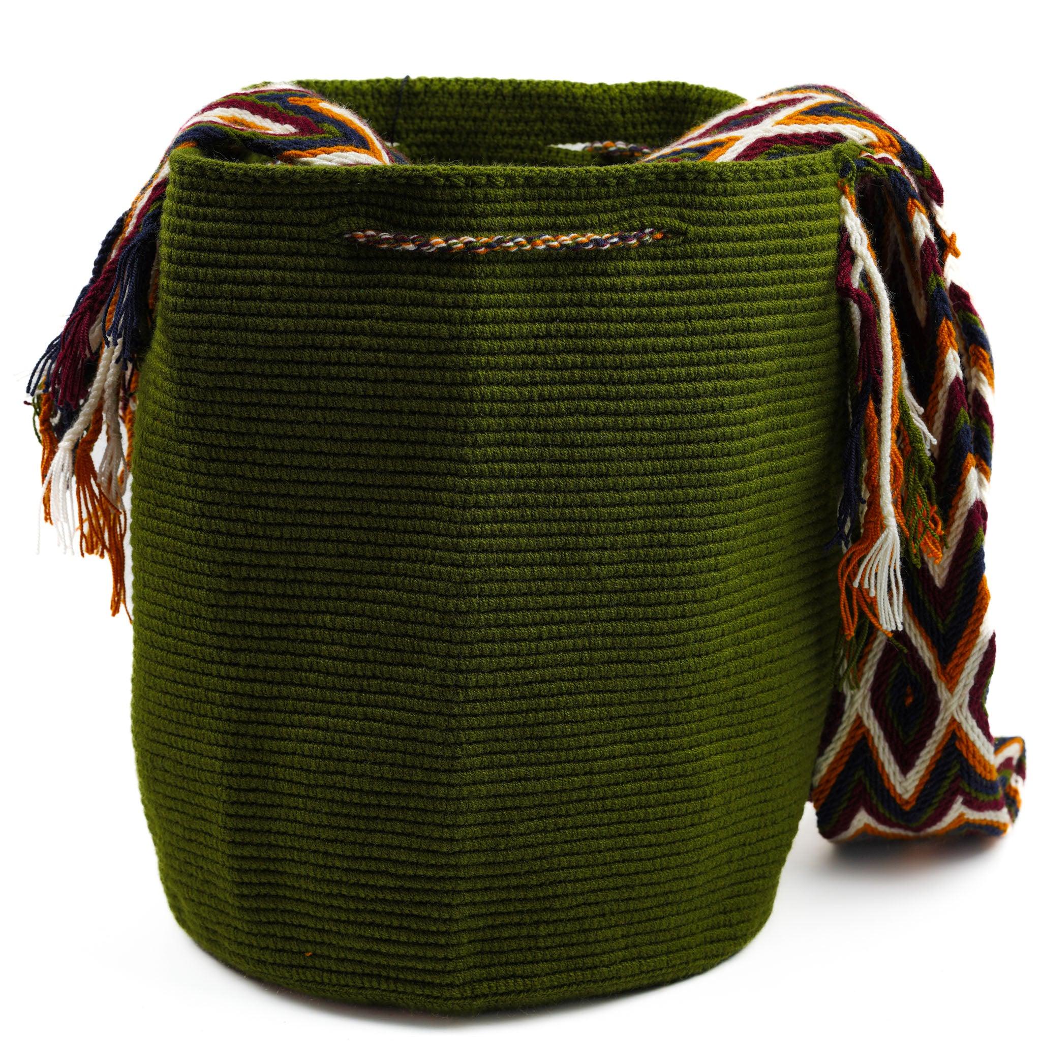 Large Crossbody Bag Dry Green - Mochila
