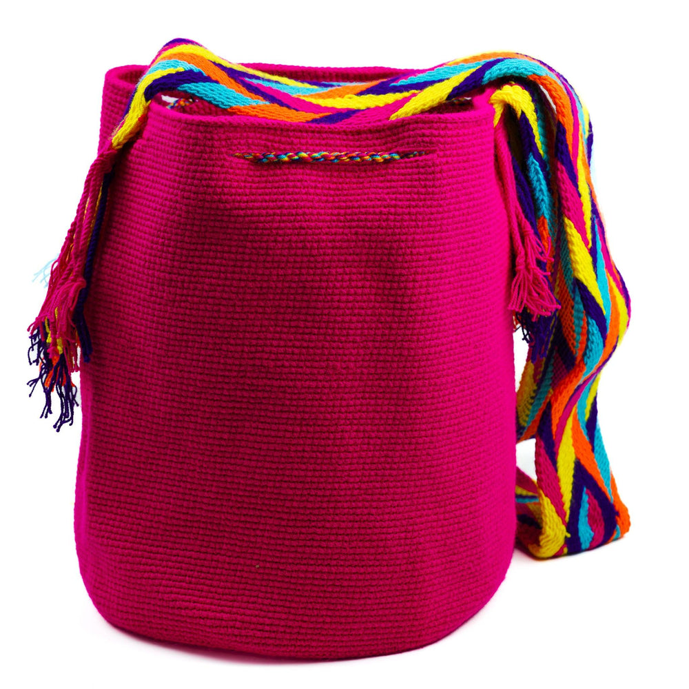 Large Crossbody Bag Fuscia Vibes - Mochila