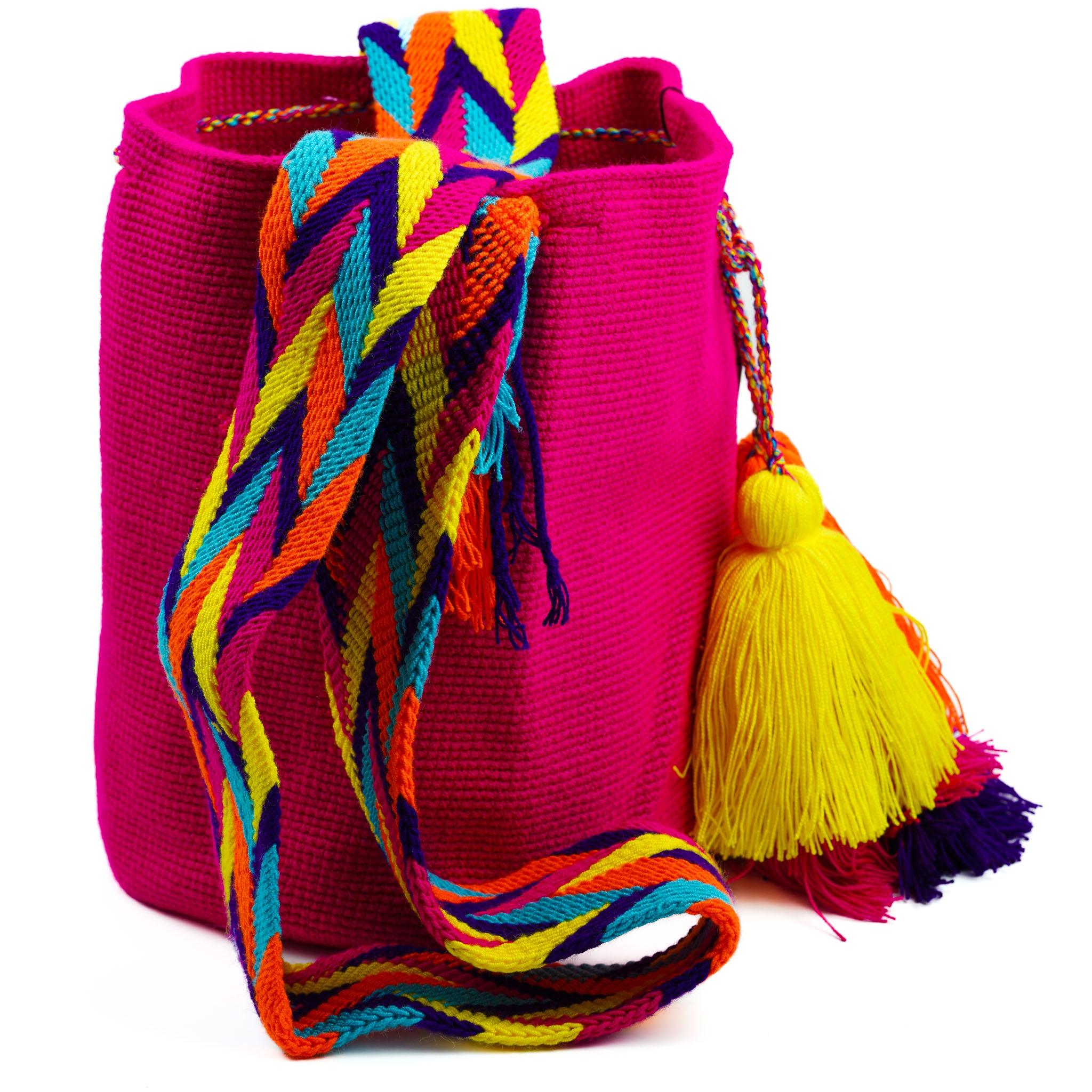 Large Crossbody Bag Fuscia Vibes - Mochila