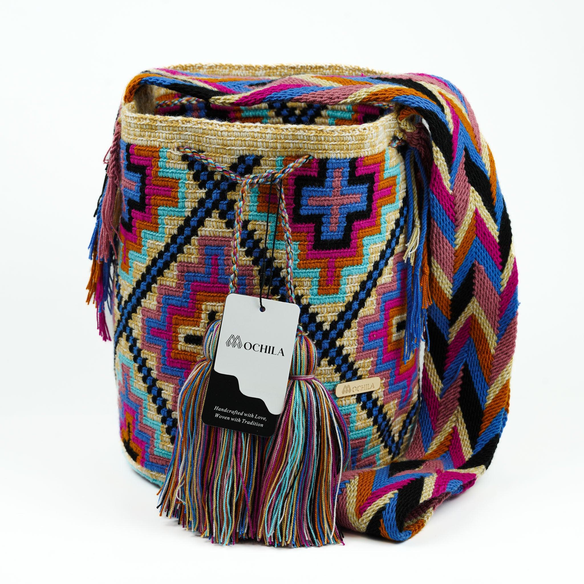 Large Crossbody Bag Multicolor - Mochila