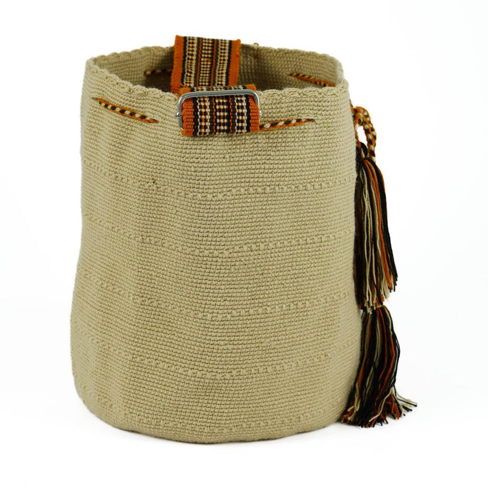 Large Crossbody Bag Strap Adjustable Beige