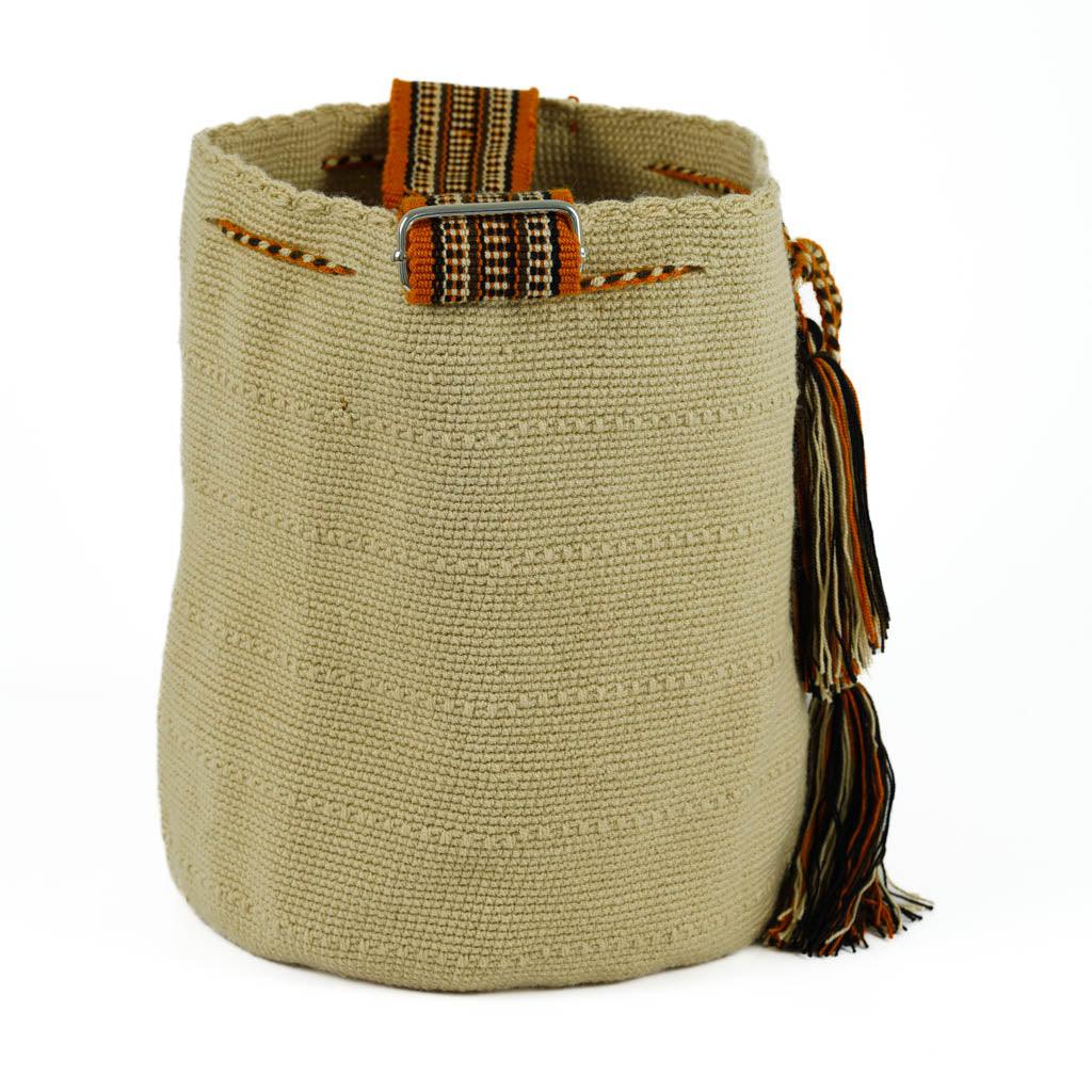 Large Crossbody Bag Strap Adjustable Beige