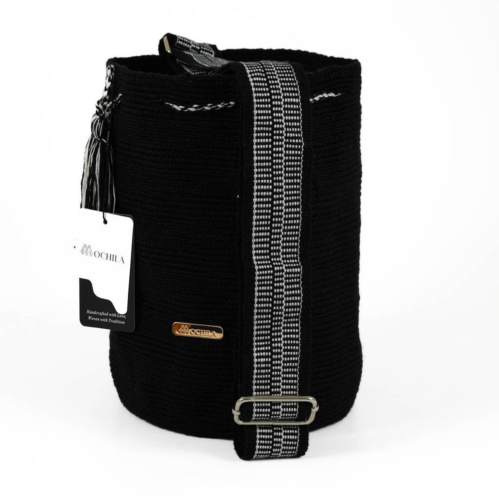 Large Crossbody Bag Strap Adjustable Black