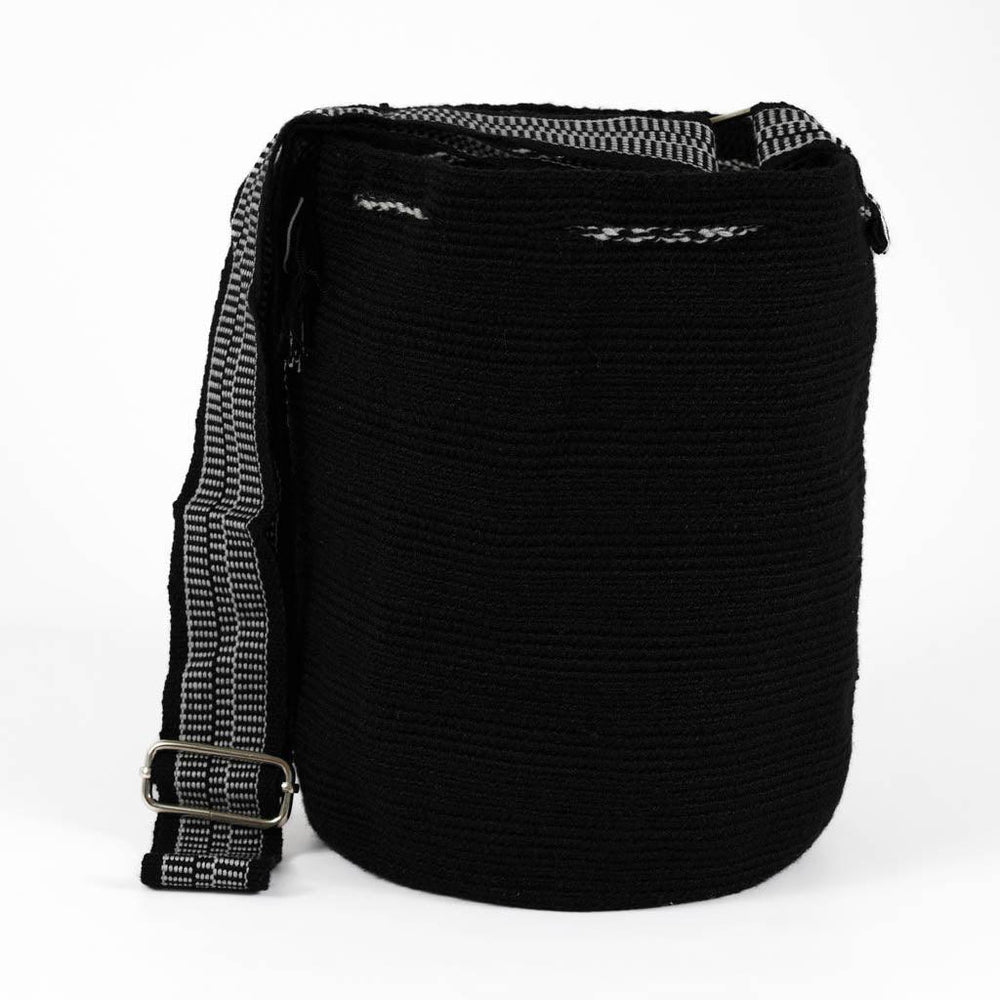 Large Crossbody Bag Strap Adjustable Black
