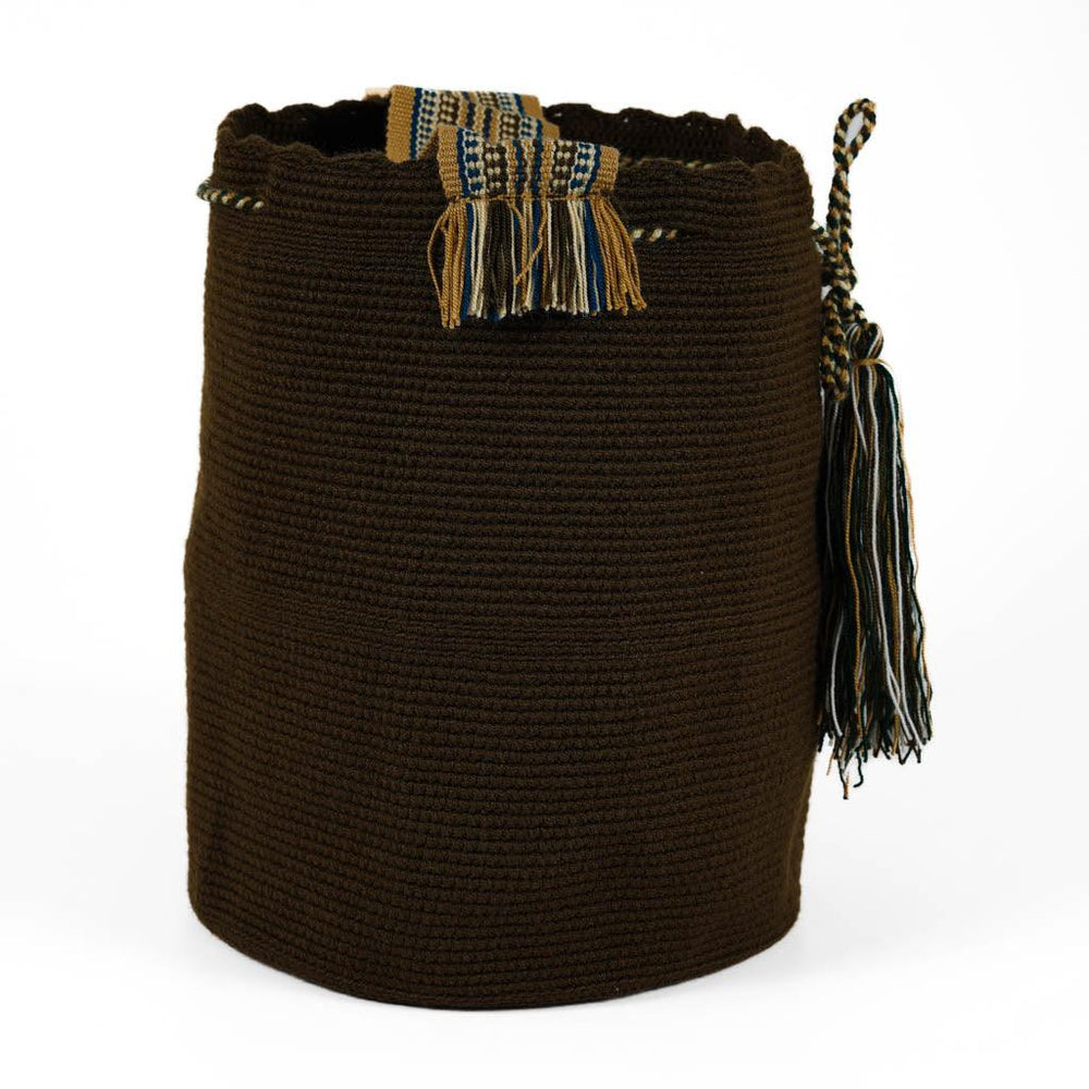 Large Crossbody Bag Strap Adjustable Brown