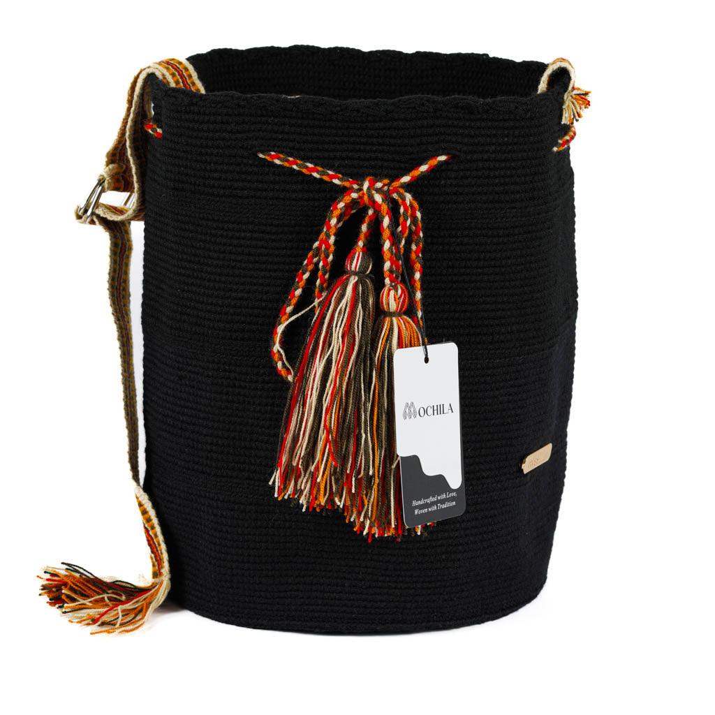 Large Crossbody Bag Strap Adjustable Black II