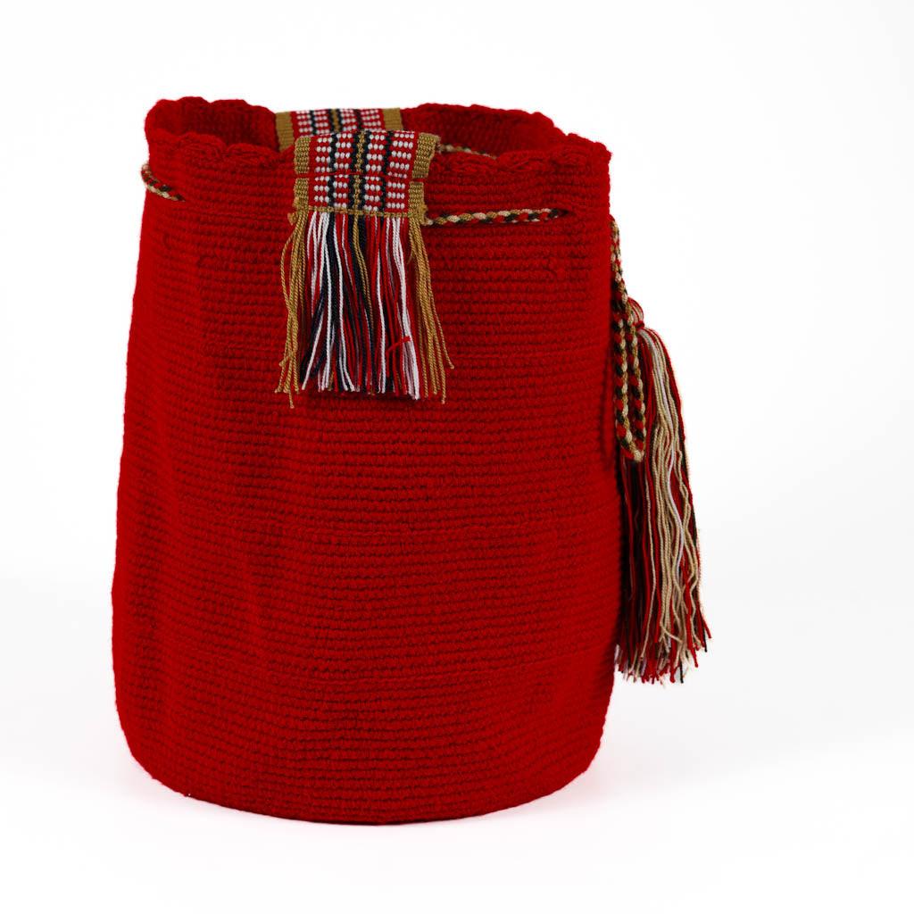 Large Crossbody Bag Strap Adjustable Red