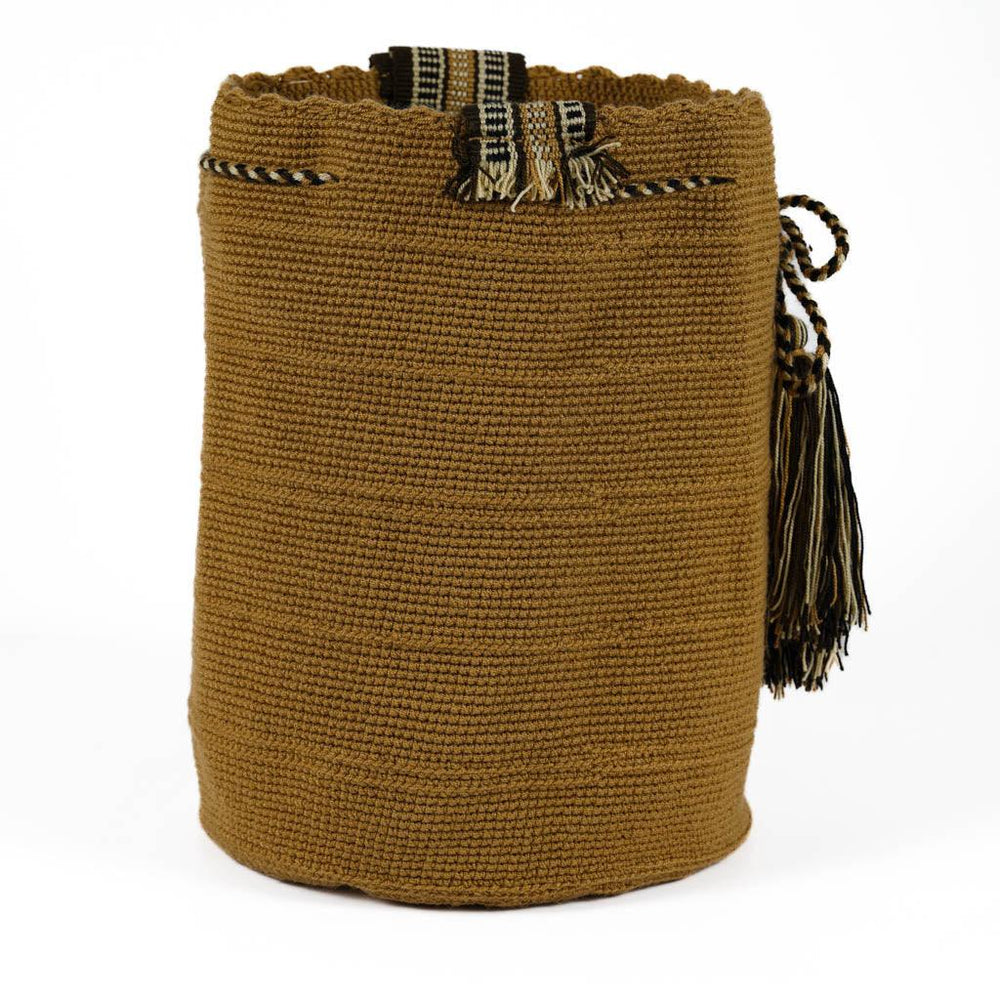 Large Crossbody Bag Strap Adjustable Light Brown