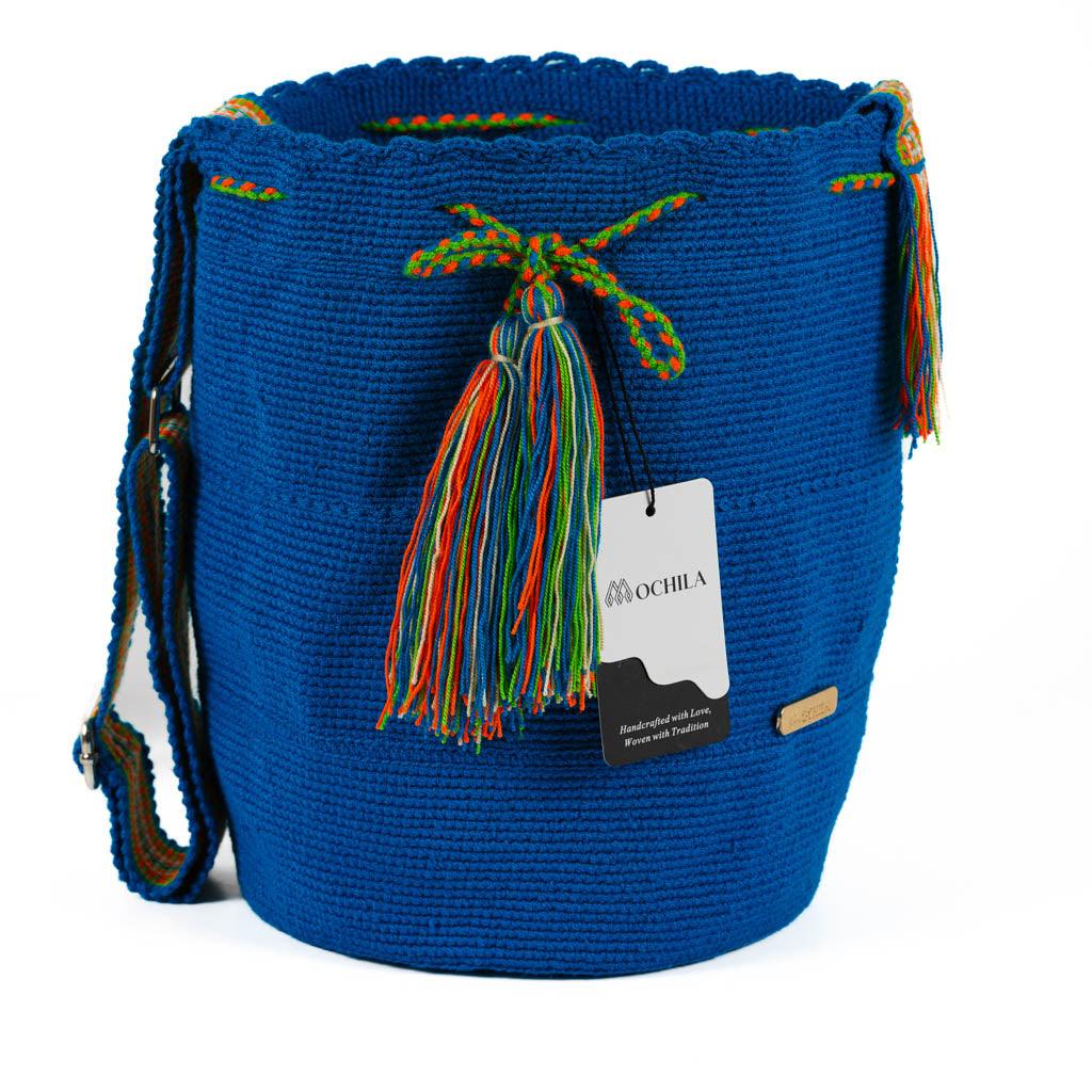 Large Crossbody Bag Strap Adjustable Ocean Blue