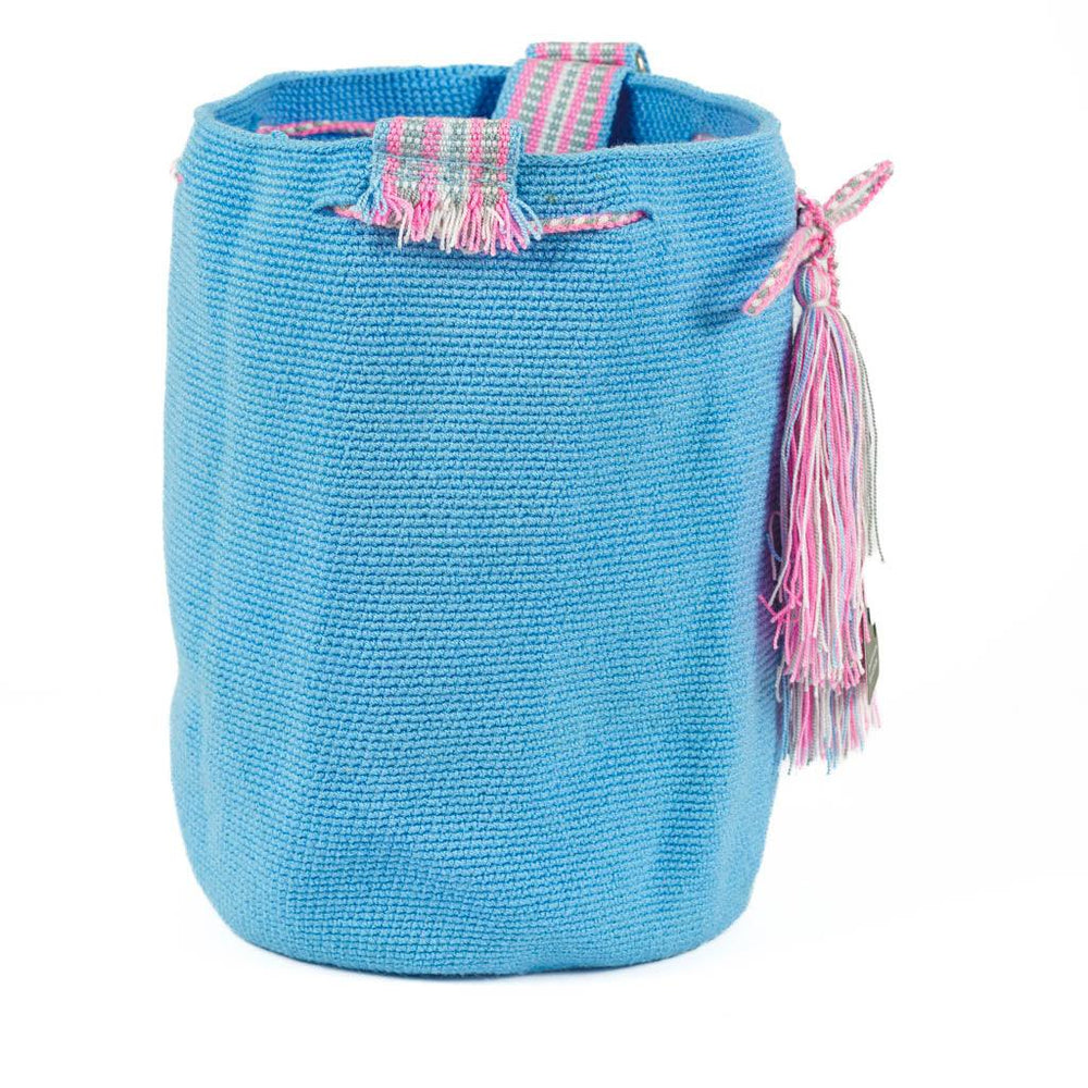 Large Crossbody Bag Strap Adjustable Light Blue