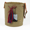 Large Crossbody Bag Strap Adjustable Light Beige