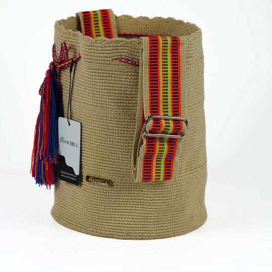 Colorful Wayuu bag patterns