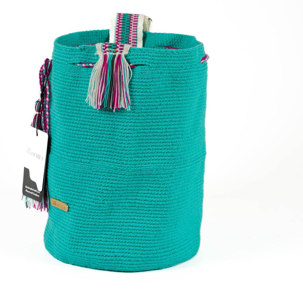 Large Crossbody Bag Strap Adjustable Aqua