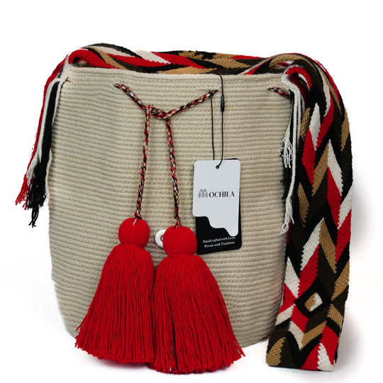 Colorful Wayuu bag patterns