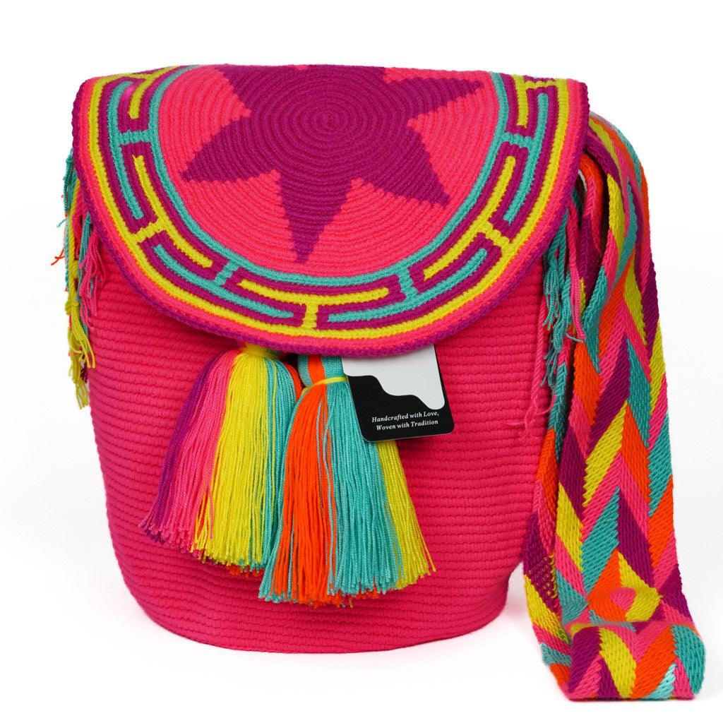 Large Crossbody Sunset Swirl