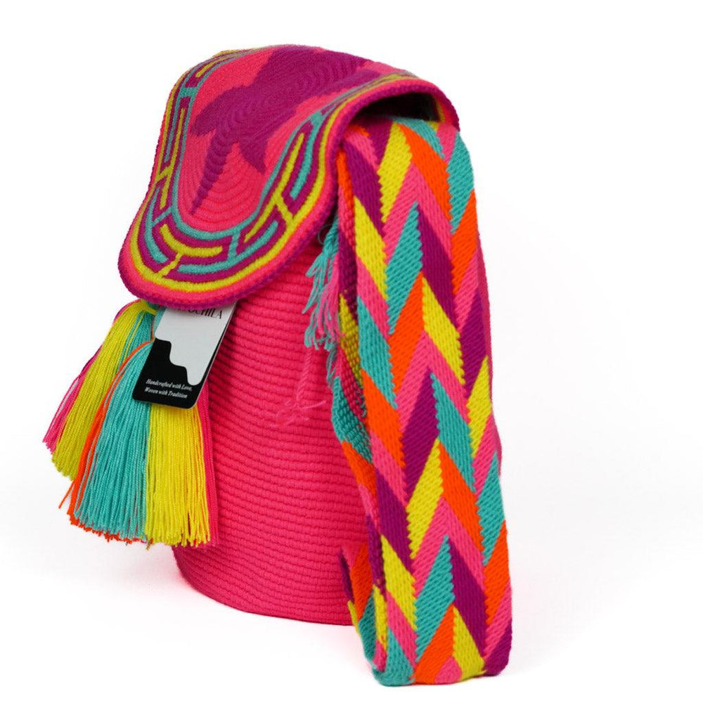 Large Crossbody Sunset Swirl