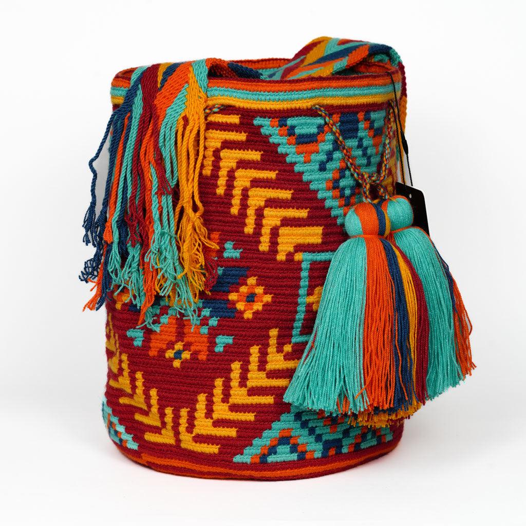 Large Crossbody Bag Vibrant Visions