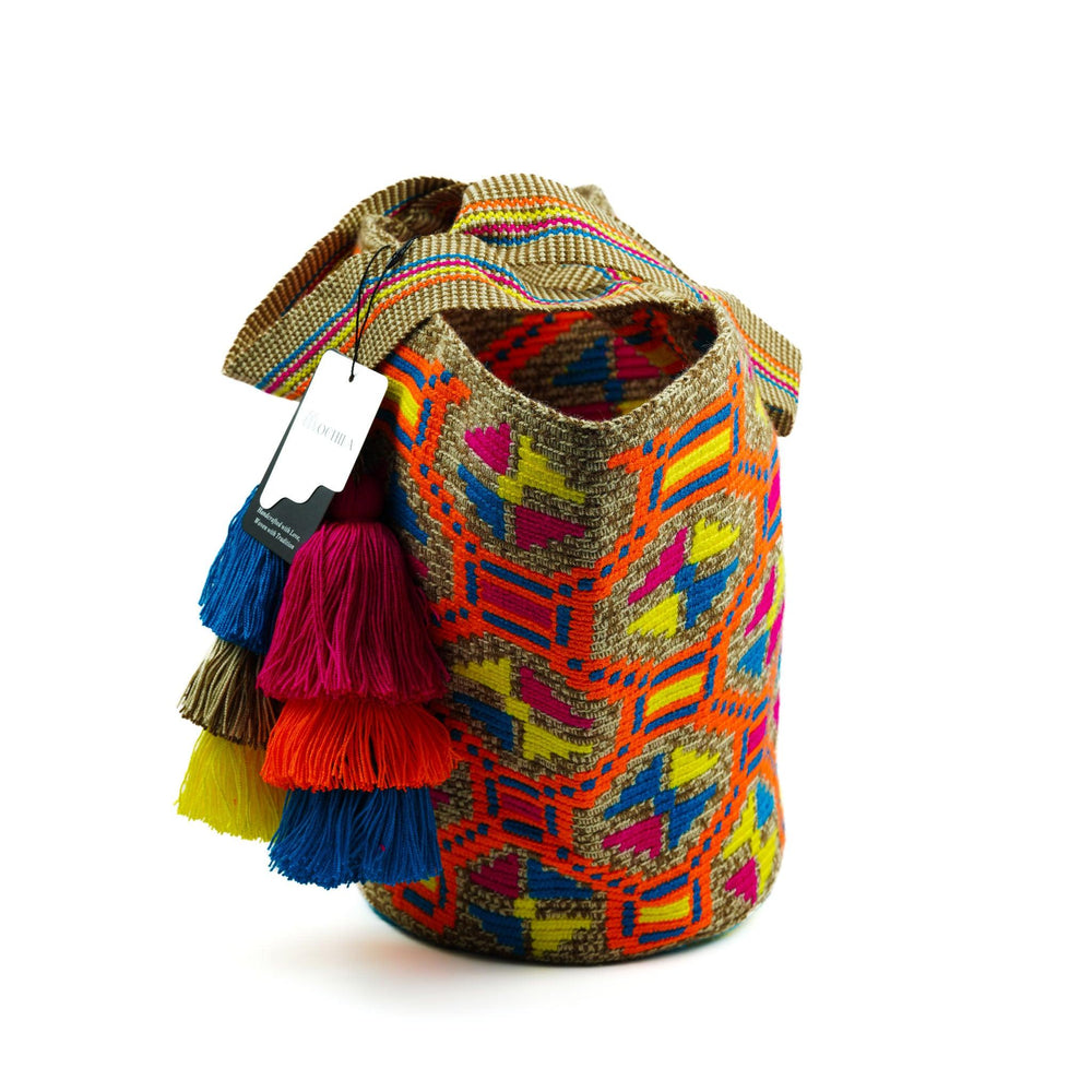 Shoulder Beach Bag Pretty Beige - Mochila