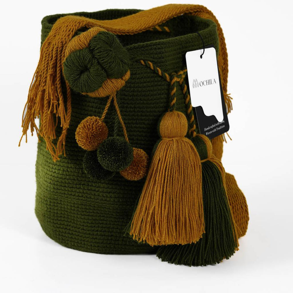 Medium Crossbody Bag Deep Green