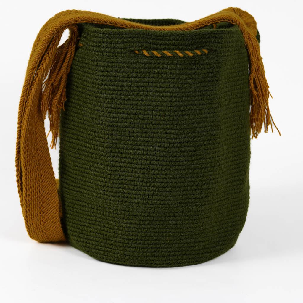 Medium Crossbody Bag Deep Green