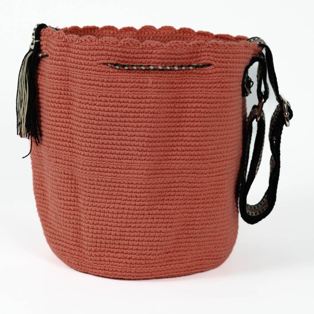 Medium Crossbody Bag Strap Adjustable Guava