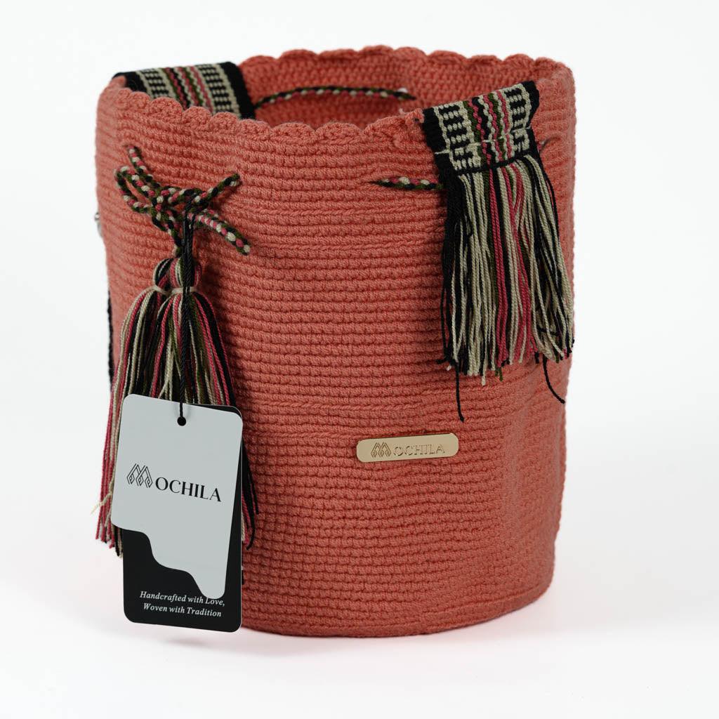 Medium Crossbody Bag Strap Adjustable Guava