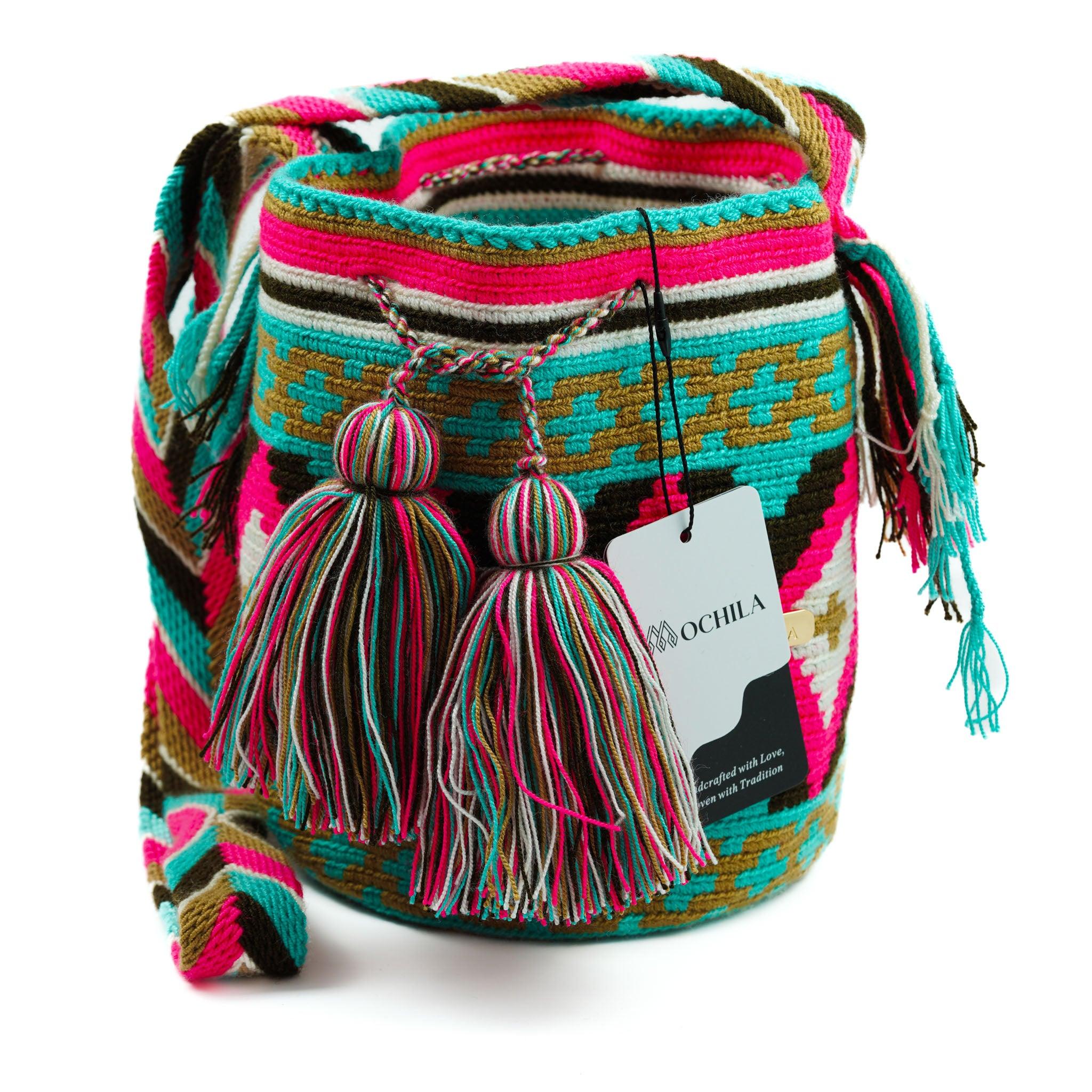 Medium Crossbody Bag Cool Aqua - Mochila