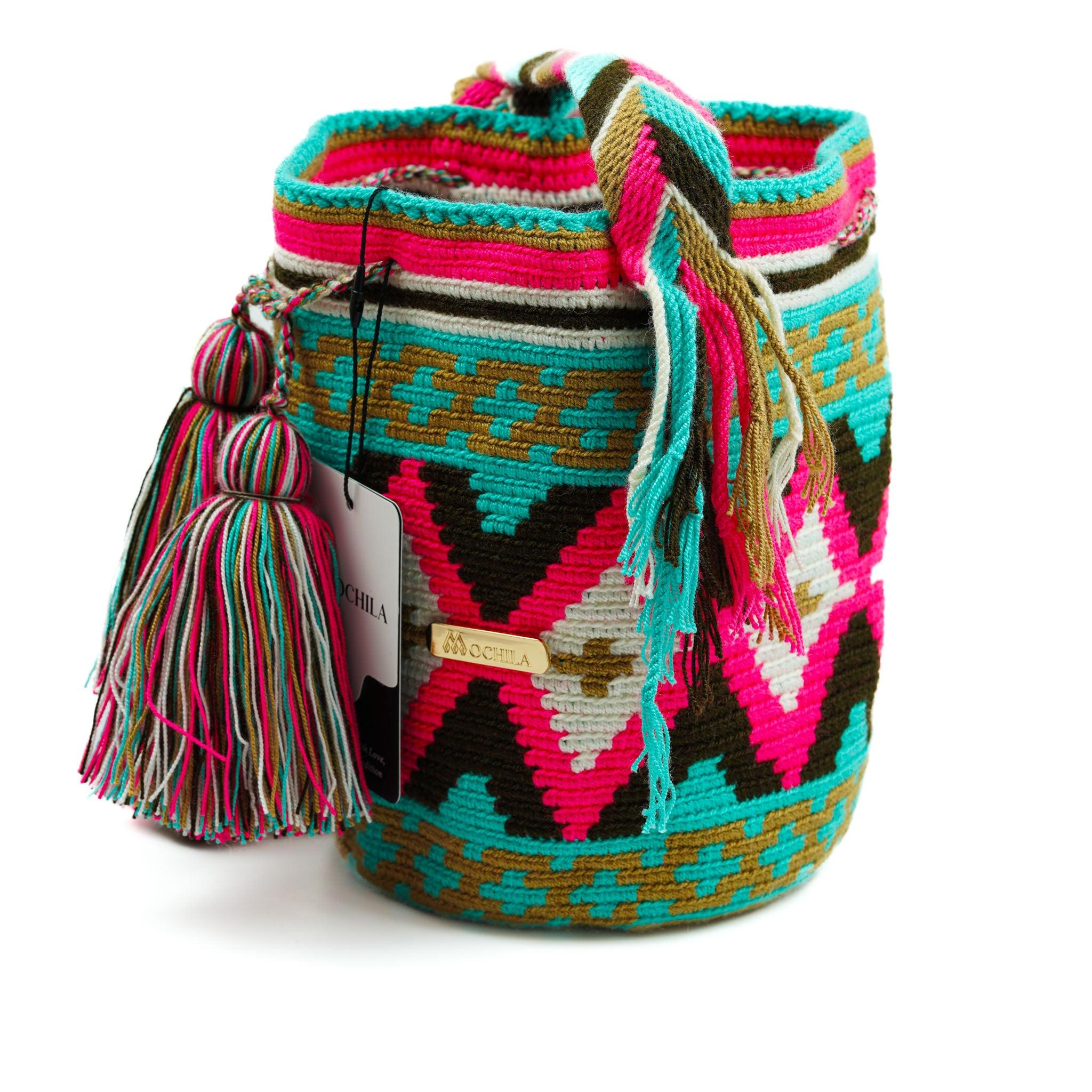 Medium Crossbody Bag Cool Aqua - Mochila