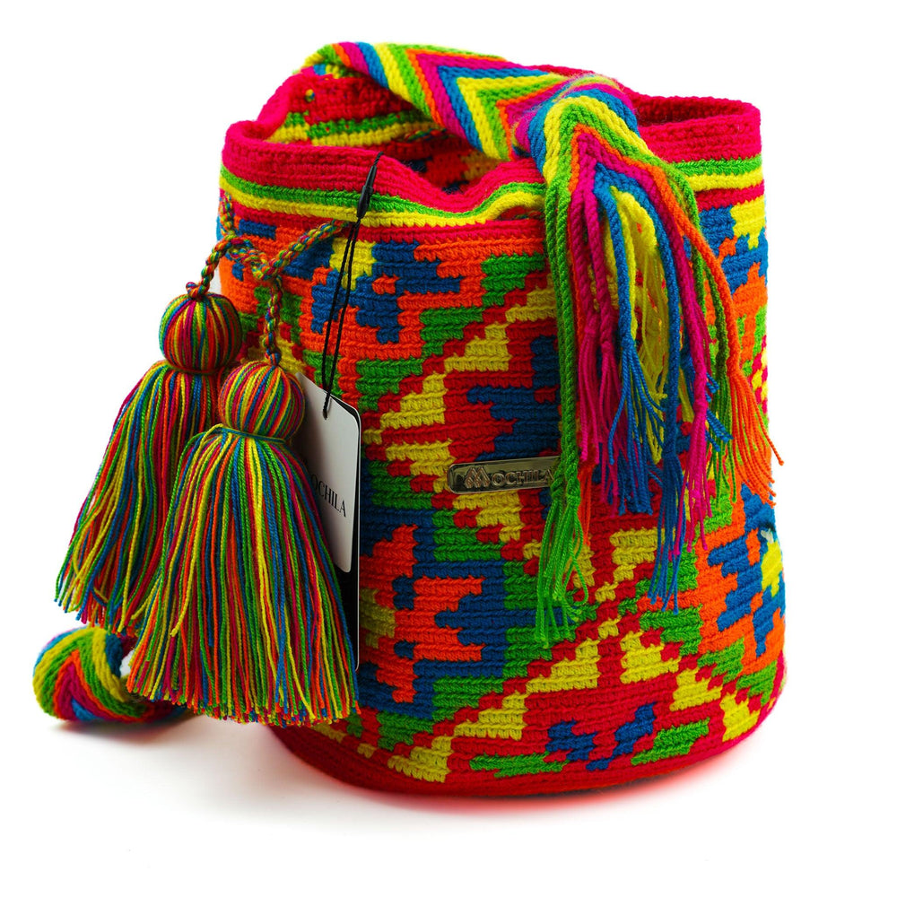 Medium Crossbody Bag Full Colors - Mochila