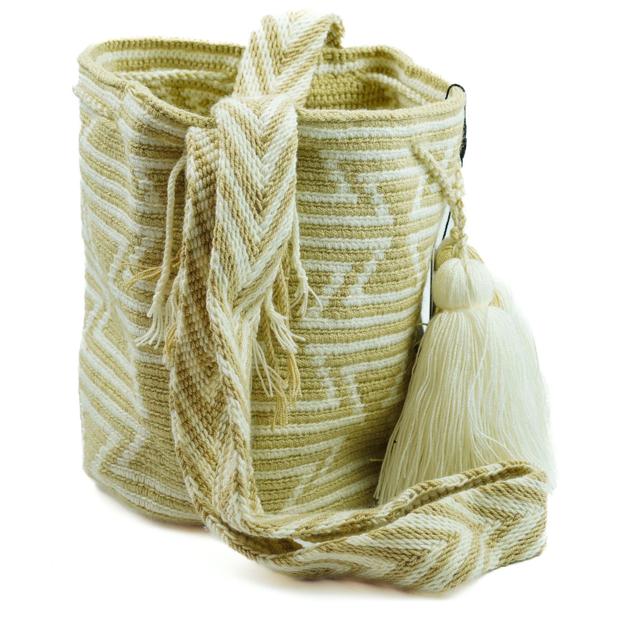 Medium Crossbody Bag white Desert - Mochila