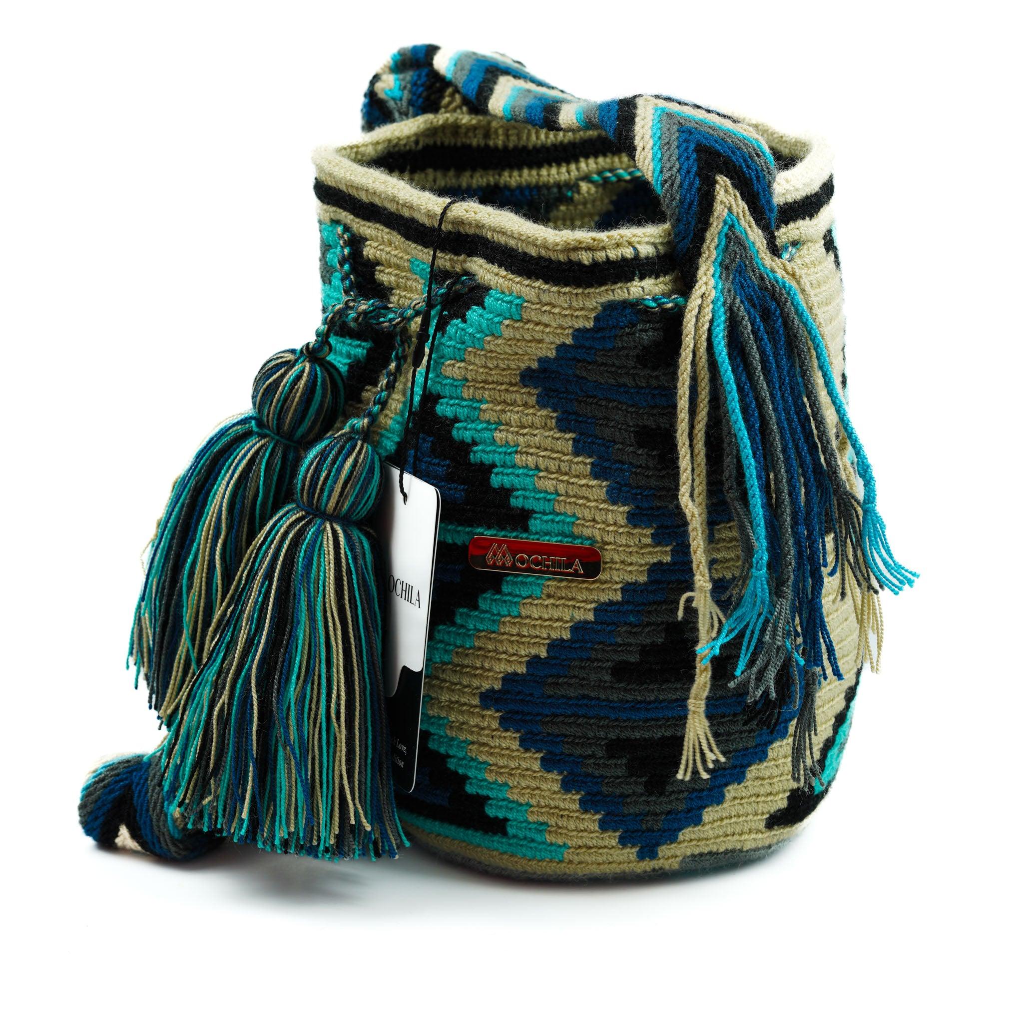 Medium Crossbody Bag Cool Blue - Mochila