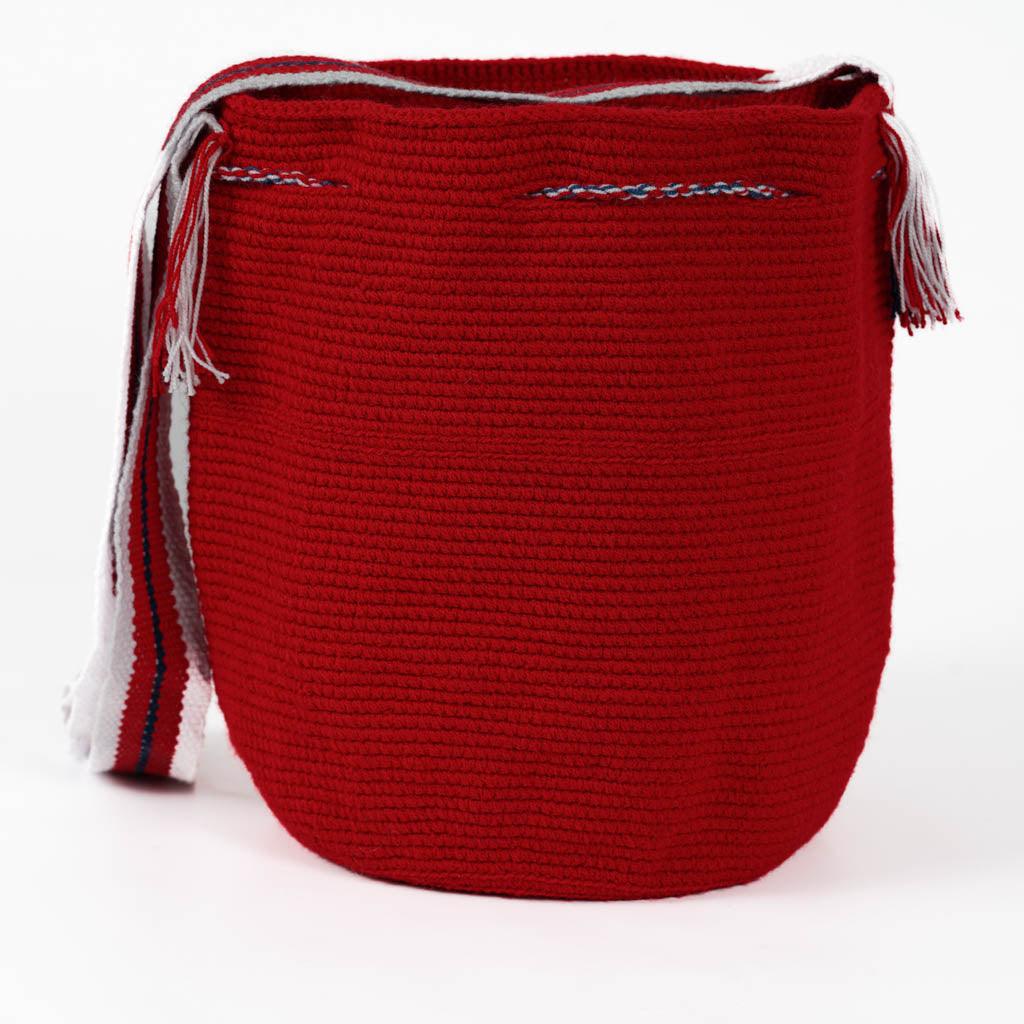 Medium Crossbody Bag Normal Strap Red