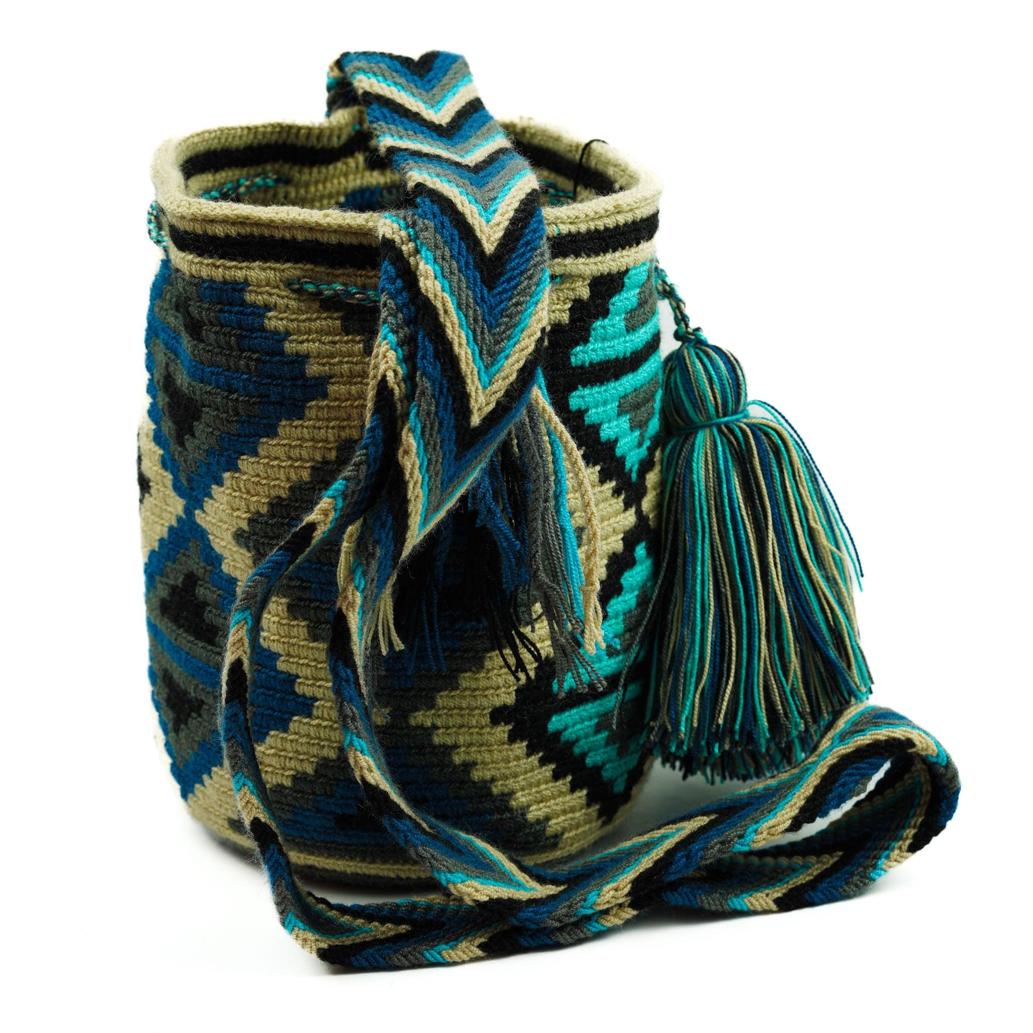 Medium Crossbody Bag Cool Blue - Mochila