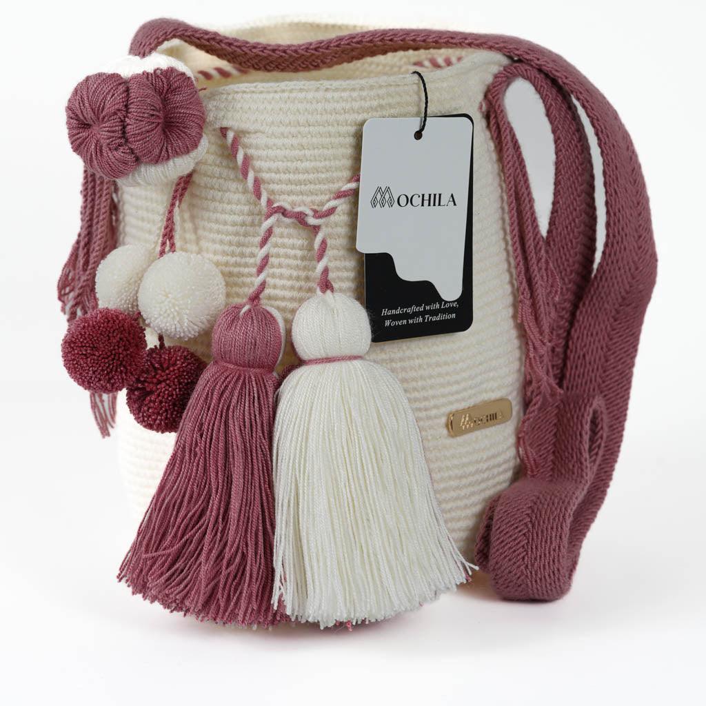 Medium Crossbody Bag Light Cream