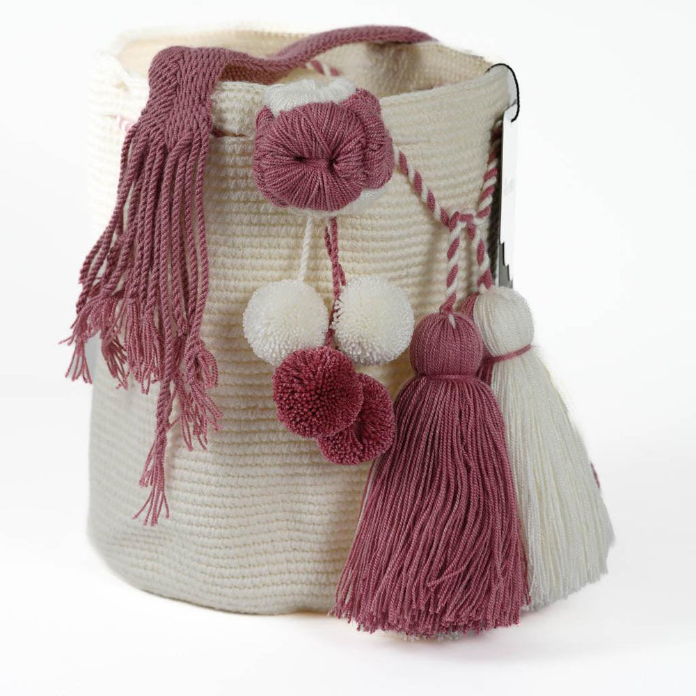 Medium Crossbody Bag Light Cream