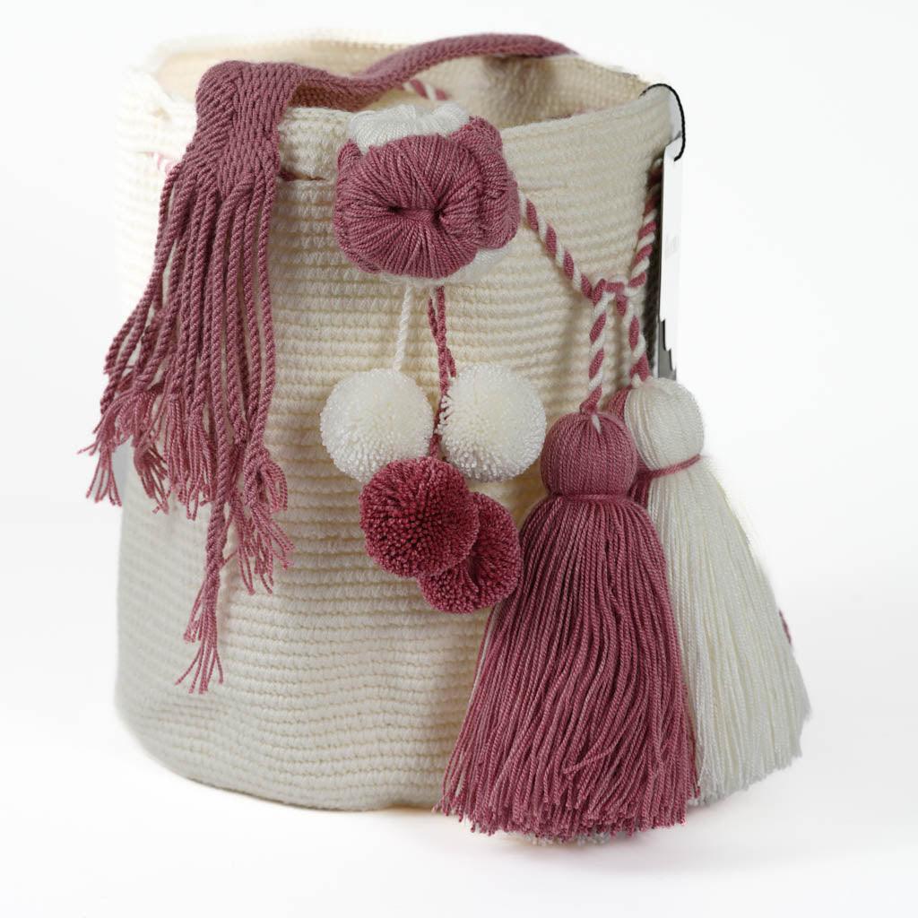 Medium Crossbody Bag Light Cream