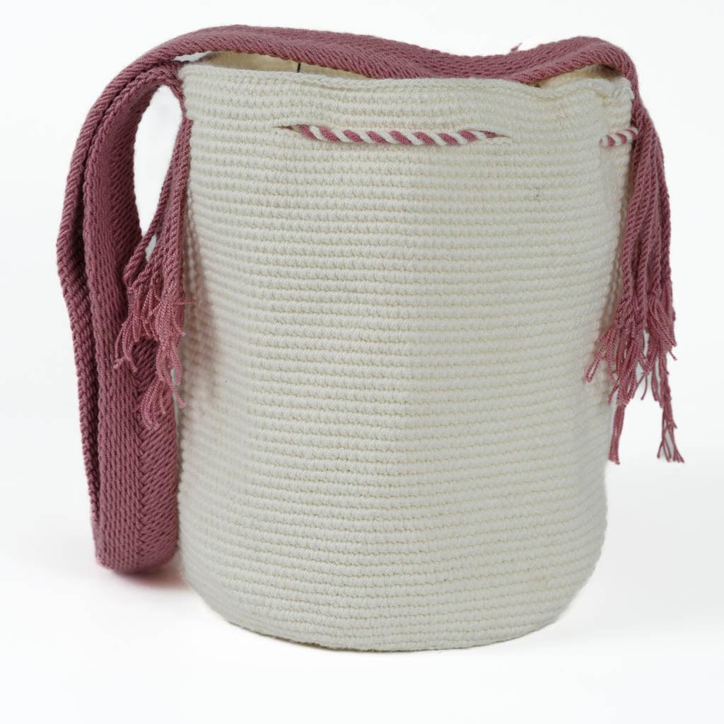 Medium Crossbody Bag Light Cream