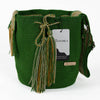 Medium Crossbody Bag Strap Adjustable Live Green