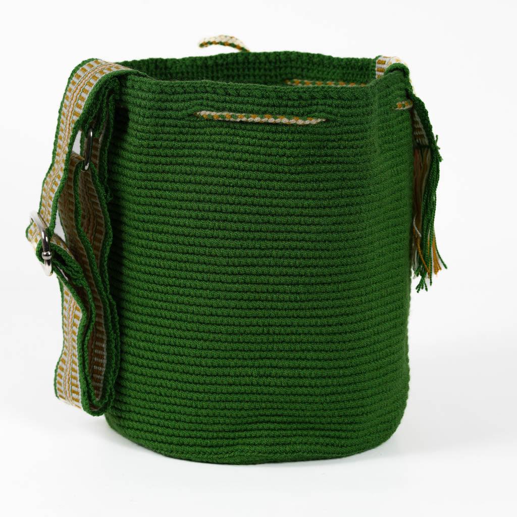 Medium Crossbody Bag Strap Adjustable Live Green