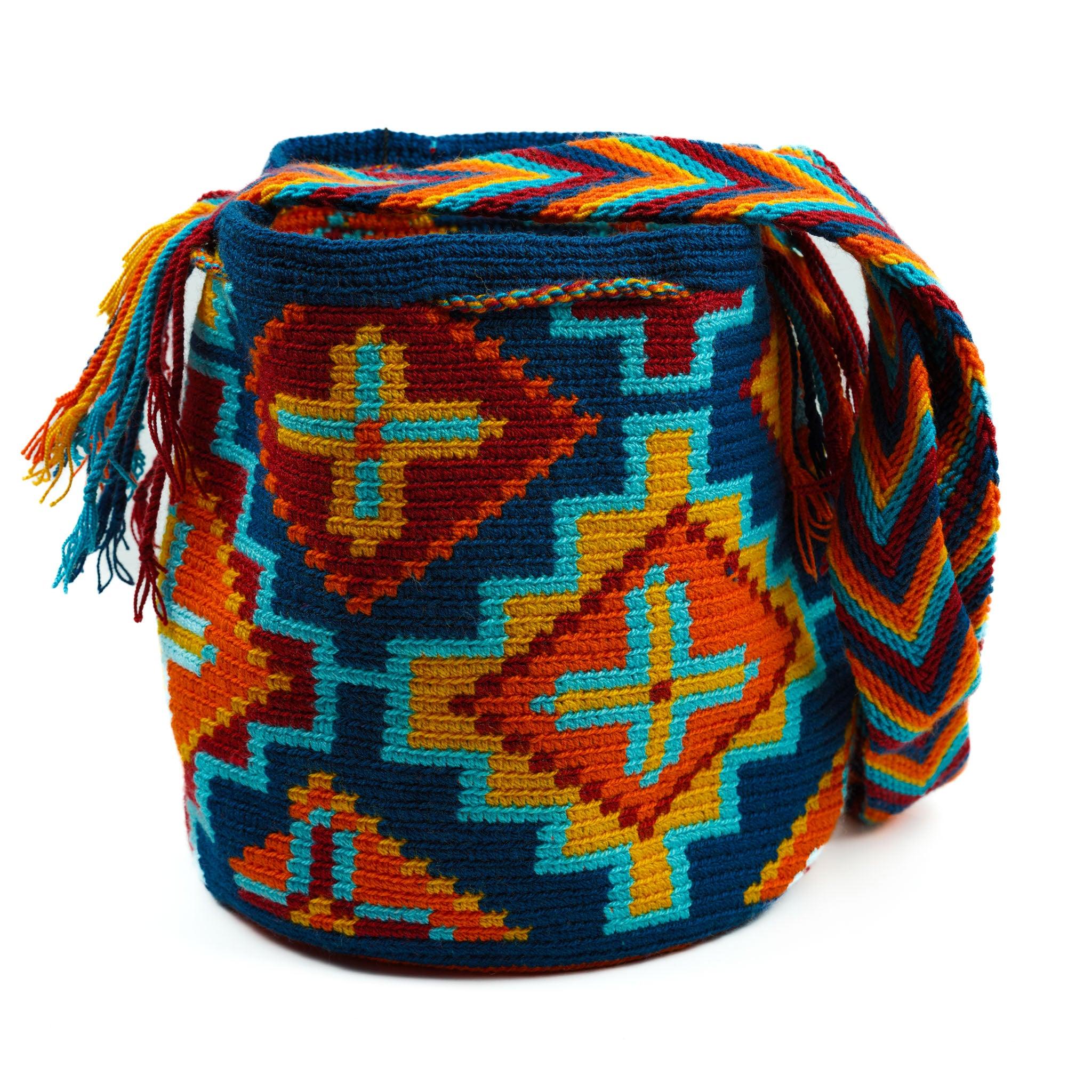 Medium Crossbody Bag Dark Blue - Mochila